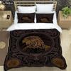 Medieval Dark Retro Digital Print Polyester Bedding Sets Boys Bed Linen Set For Teens, Queen Bedding set Bed Comforter Set