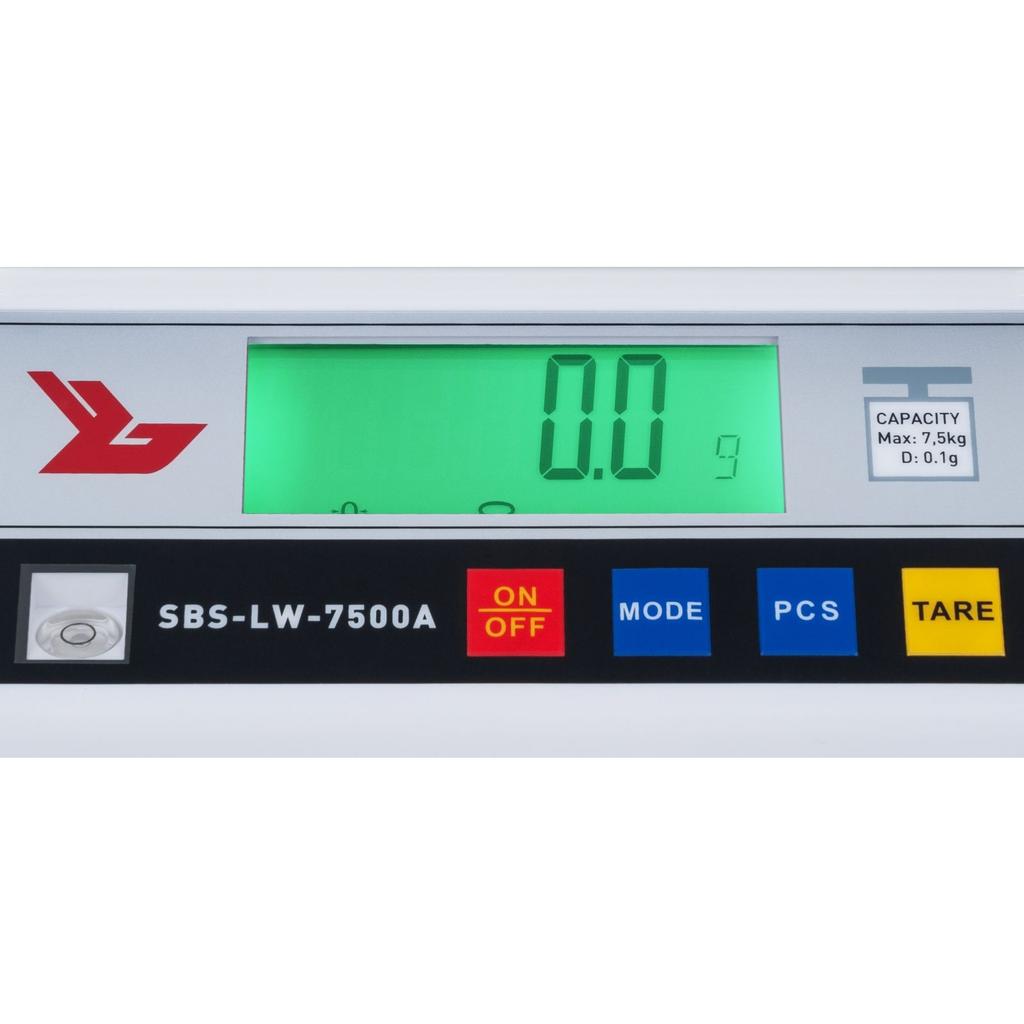 Precision Scale Sbs-Lw-7500A Lcd, Accuracy, Up To