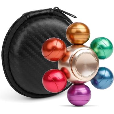 Крутые игрушки-спиннеры Magic Fidget Ball, металлические, спиннеры для рук и пальцев, анти-тревожные, фокусирующиеся, игрушки из нержавеющей стали, гироскоп для снятия стресса