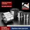 Stainless Steel Pipe Joint Round Ducting Connector New Extend Connection