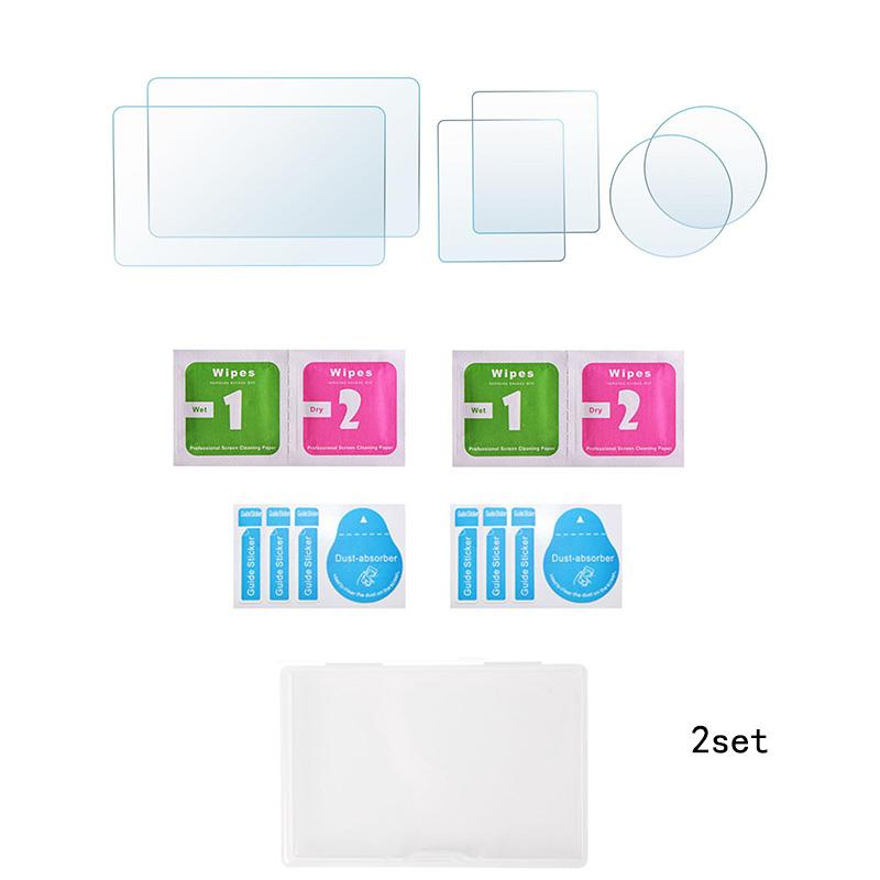 Для DJI Osmo Action 5 Pro закаленная стеклянная пленка для экрана, защитная пленка для объектива, аксессуары для камеры