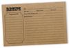 Inkdotpot Recipe Card 6x4 Inch Single-Sided Recipe Design Cards Classic Kraft Recipe Cards Wedding-Bridal Shower-Baby Shower- Pack of