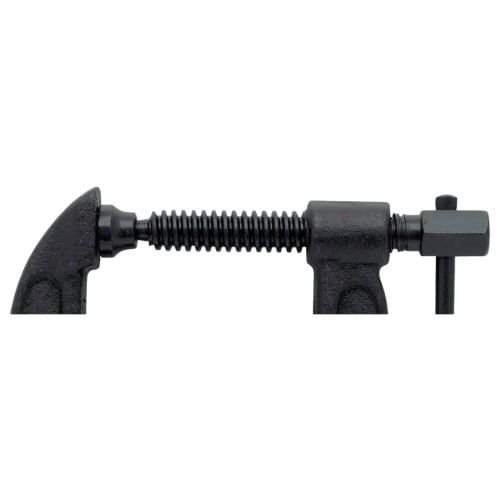 Takagi Forged C-Clamp, Black, 50mm, Tool, Welding, Drilling, Gluing, Wrench, Spanner, Heavy-Duty Tightening