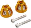 KITACO Union Bar End Cap Gold Set for Left and PCX125 PCX150 ADV150 PCX160 (1 Right) (JK05/JF81/JF56) (KF30/KF18/KF12) (KF38) (KF47) Etc. 506-1440210