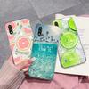 For Samsung C7 A9 M31 F13 M01 M10 Clear Phone Cover Refreshing Fruit Pattern Lens Protection Soft Silicone Dustproof Protective Shell For Samsung Capa