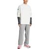 adidas Серия Equipment Ss25 Eqt модная дышащая удобная хлопковая футболка с длинным рукавом для мужчин, белые JN4846