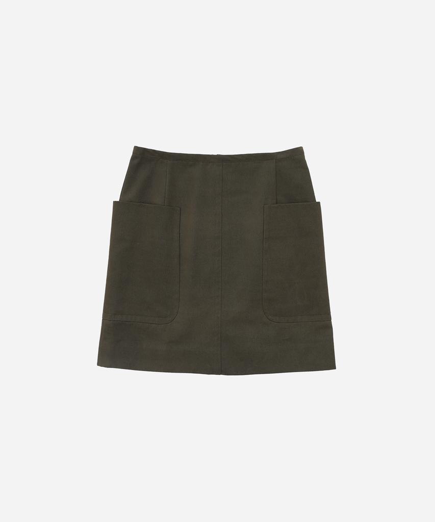 Solteuaenchokollis Юбка с карманом Khaki 4W231Z001
