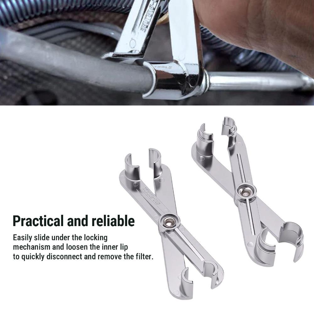 2PCS Steel Fuel Line Separator Pliers Heavy-Duty Scissor Fuel Line Tool  Fuel Filter Replacement