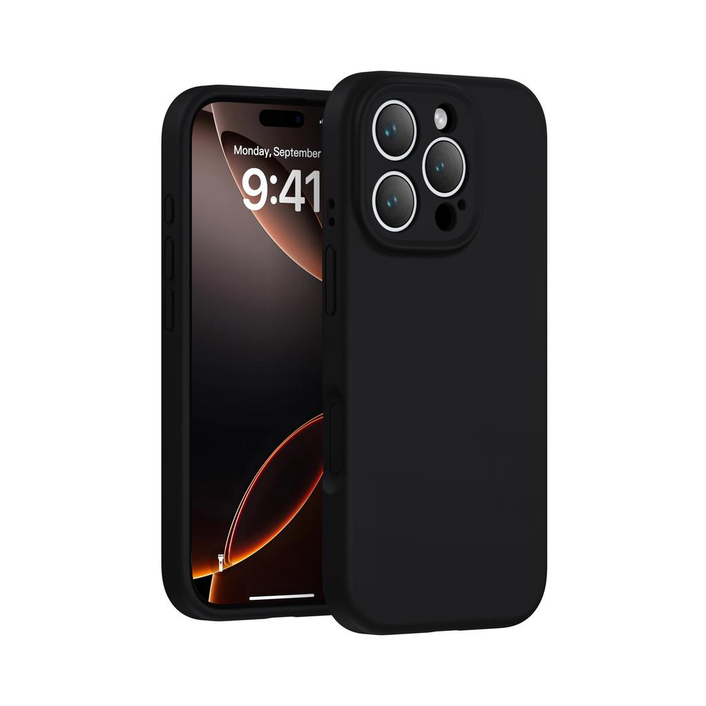 Совместим с чехлом Apple 17 «все в одном» с кнопками ИИ, iPhone 16 Pro Max новый жидкий силикон полное покрытие защита от падения