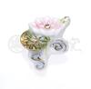 Yakushi Kiln Pin Brooch Birth Flowers August Lotus