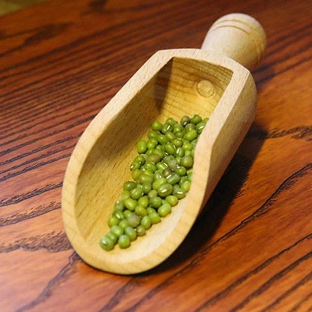 Мини Деревянные Ложки Ложка для Соли для Ванны Ложка для Конфет Ложка для Муки Ложки Посуда Ложка для Измерения Молока Аксессуары Кухонные Инструменты для Приготовления пищи