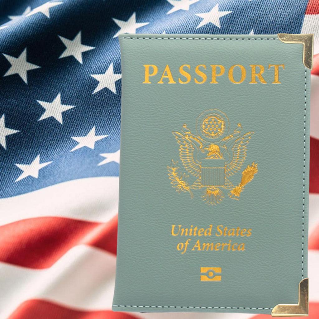 Обложка для паспорта и держателя карт Combo, чехол для паспорта/кошелек с отделением для карт для женщин и мужчин(AL-фиолетовый)