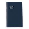 Планер KOKUYO Jibun Techo Biz mini 2027 Месячный Еженедельный Вертикальный A5 Slim B6 Slim Декабрь 2026 Старт - Матовый Темно-синий