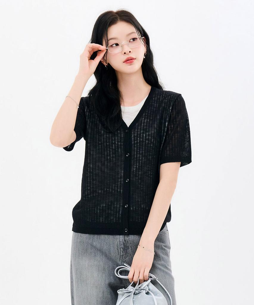 CHASECULT Women'S Layered Short Sleeve Summer Knit-Fbrg5675D03