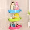 Bathroom Suction Cup Triangle Storage Shelf Toilet Corner Storage Shelf Sundry Storage Box Wall Hanging Kitchen Storage Shelf