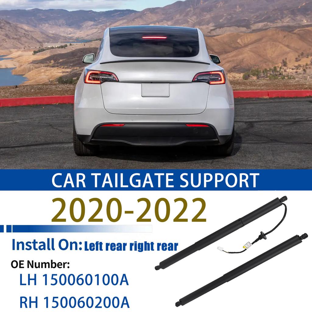 Для Tesla Model Y 2020-2022 Газовые стойки задней двери Электропривод задней двери 150060100A 150060200A