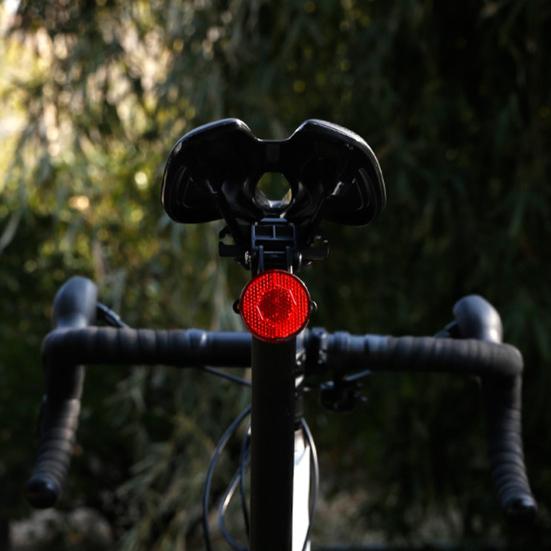 Bike Reflective Tail Mount Universal MTB Light for AirTag Locator Road Mountain Bicycle Saddle