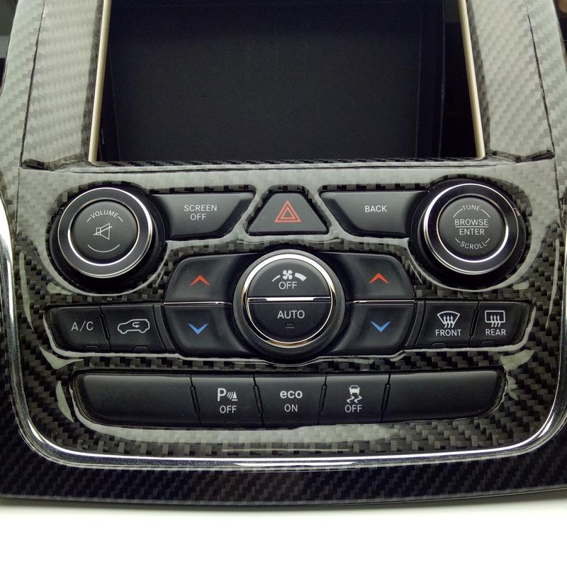 Jeep Grand Cherokee AC Knob Decorative Rings - Interior Mod Kit