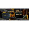 TOOLIOM 135A 110/220В Двухвольтовый сварочный аппарат для ручной дуговой сварки (MMA) Сварочный аппарат Lift TIG с ЖК-дисплеем Портативная сварочная машина Сила дуги и Антиприлипание