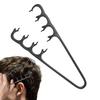 Расческа для укладки Портативная Для объема Широкие зубья Текстура Объемная Расческа Инструмент для прически Пушистая текстура Для мужчин  женщин Для всех типов волос
