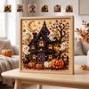 Halloween Pearl Art DIY Kit  Pumpkin Ghost Castle Scene