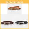 Классический кожаный женский ремень с пряжкой из сплава для повседневной и офисной одежды