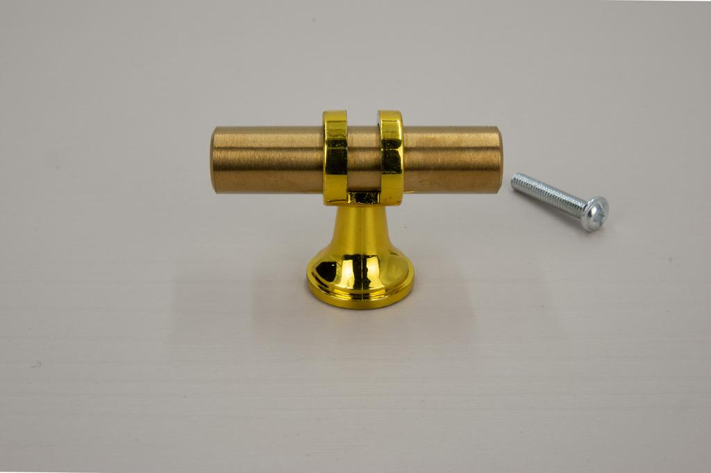 Apollo furniture knob, gold