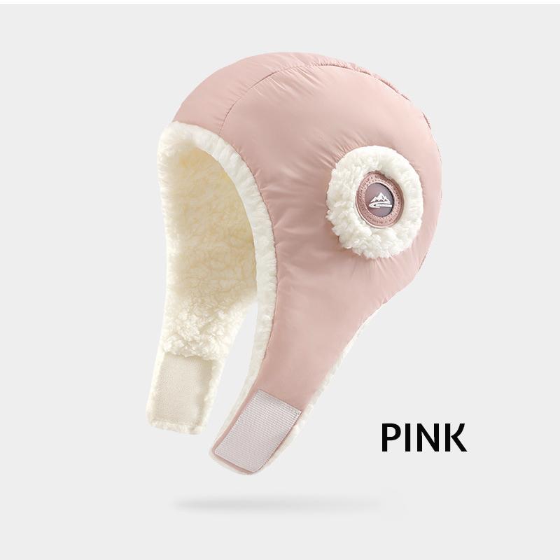 Зимняя лыжная шапка, водонепроницаемая и ветрозащитная шапка для защиты ушей, утолщенная теплая головной убор для холодной погоды