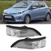 Left Right Car Wing Mirror Indicator Light Lens For Toyota Yaris XP130 2011-2019
