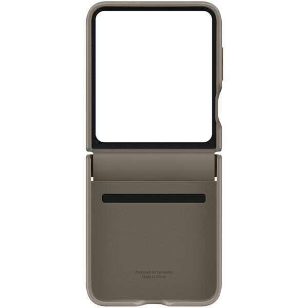 Etui Samsung Ef-Vf731Paegww Z Flip5F731 Etoupe Flap Eco-Leather Case
