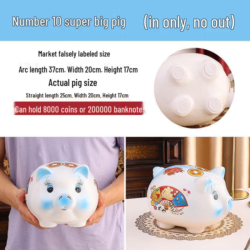 Changbaosen Extra Large Piggy Bank