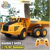 DOUBLE E A40G 1/26 Радиоуправляемая Машина RC Грузовик Самосвал Трактор Строительная Техника Экскаватор Транспортные Средства Игрушки для Мальчиков Детский Подарок
