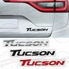 1 шт. ABS 3D Для Tucson Логотип Наклейка на капот автомобиля Буквенный логотип Наклейка на кузов заднего багажника автомобиля Эмблема Аксессуары
