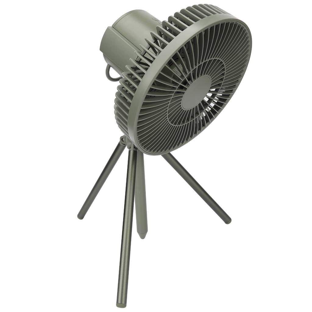 Портативный вентилятор для кемпинга с питанием от USB-аккумулятора, ночной настольный вентилятор со штативом для использования в помещении