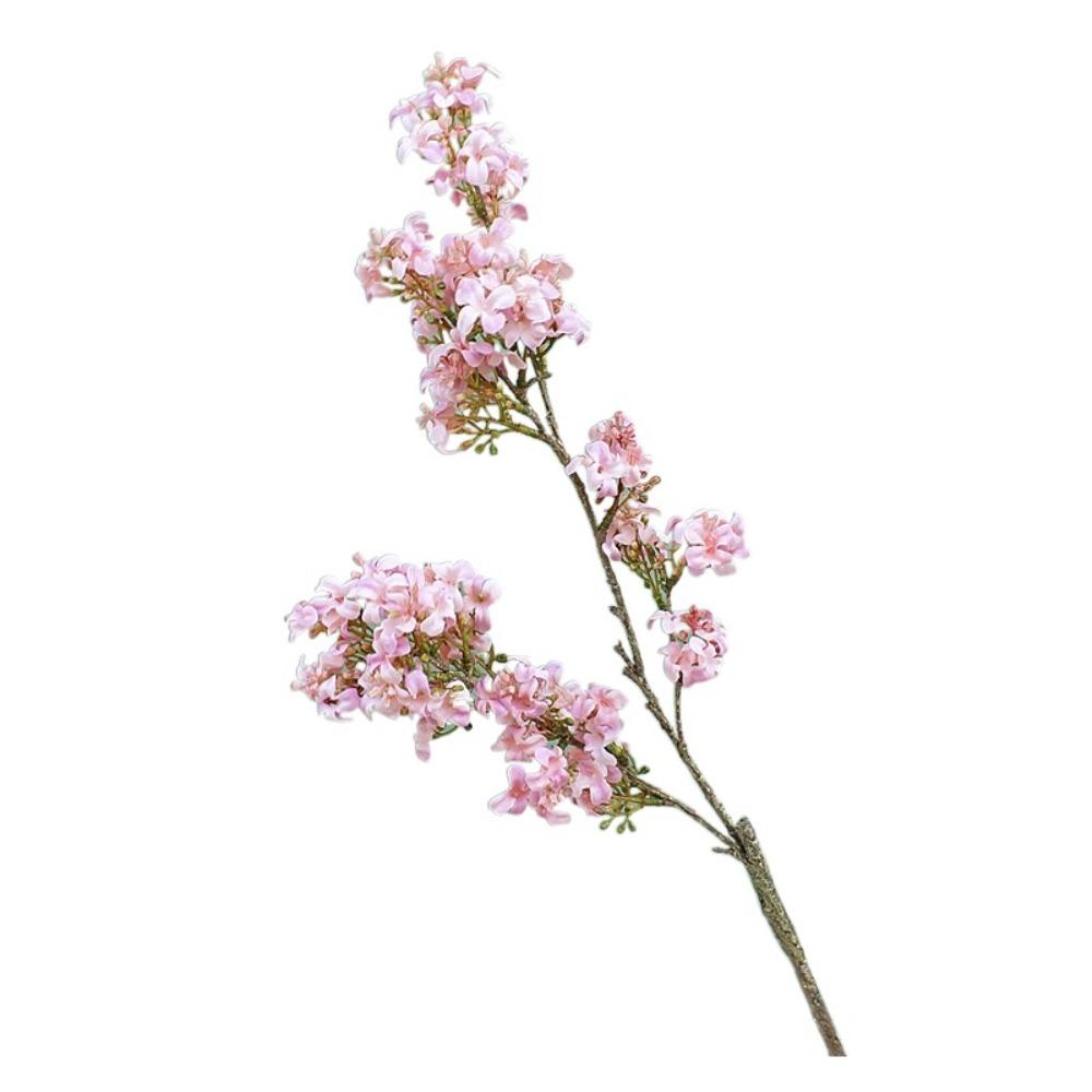 Plastic Artificial Thyme Flower Luxury Fake Flower Thyme Flower Branch  Holiday Party Wedding