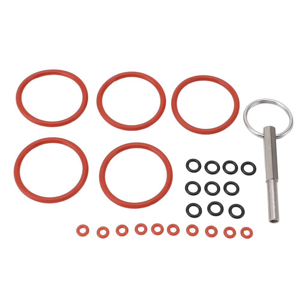 25 шт. набор уплотнительных прокладок для кофемашины силиконовая замена O-образного контура с инструментом для ремонта для Coffee Mac