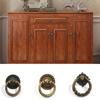 10pcs Retro Door Drawer Hardware Knob Cupboard Knobs Cabinet Handle Pull for Kitchen Office Bathroom