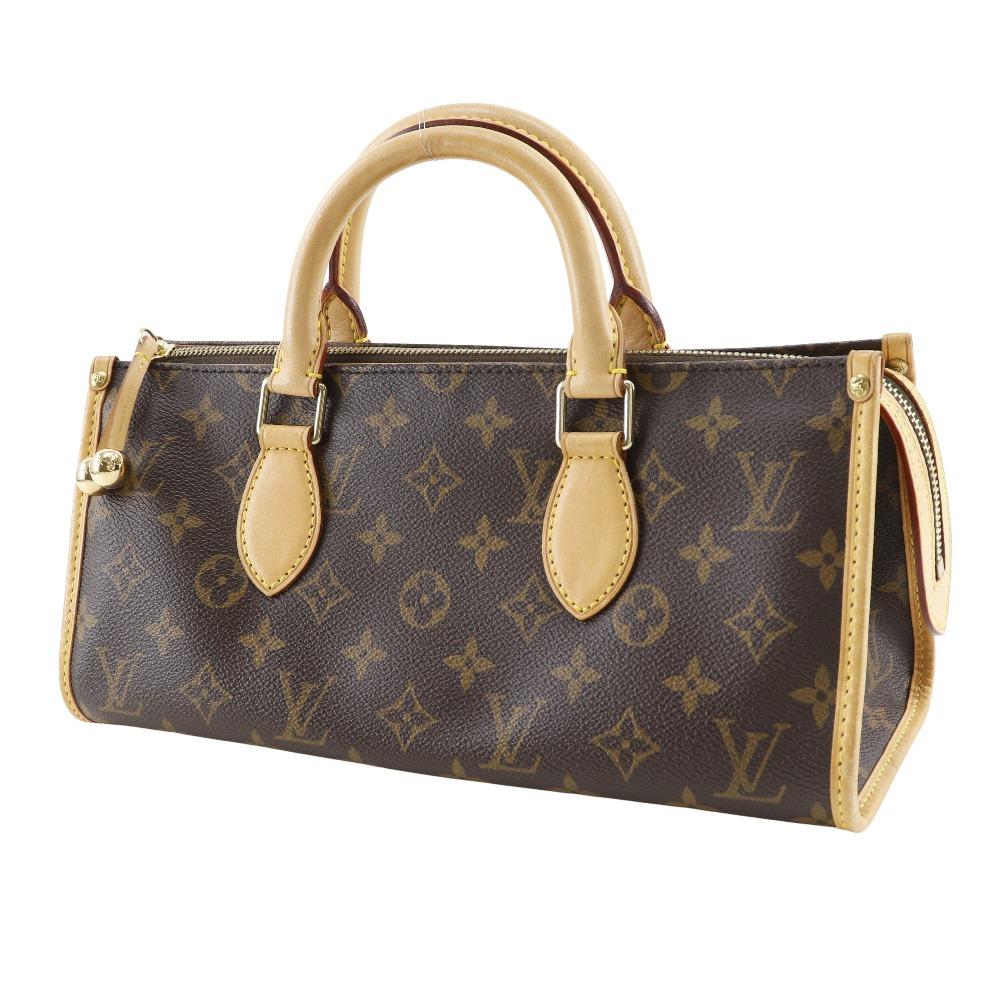 Louis Vuitton Попан крутая Сумка M40009 Коричневая Канва Monogram Женская Б/У