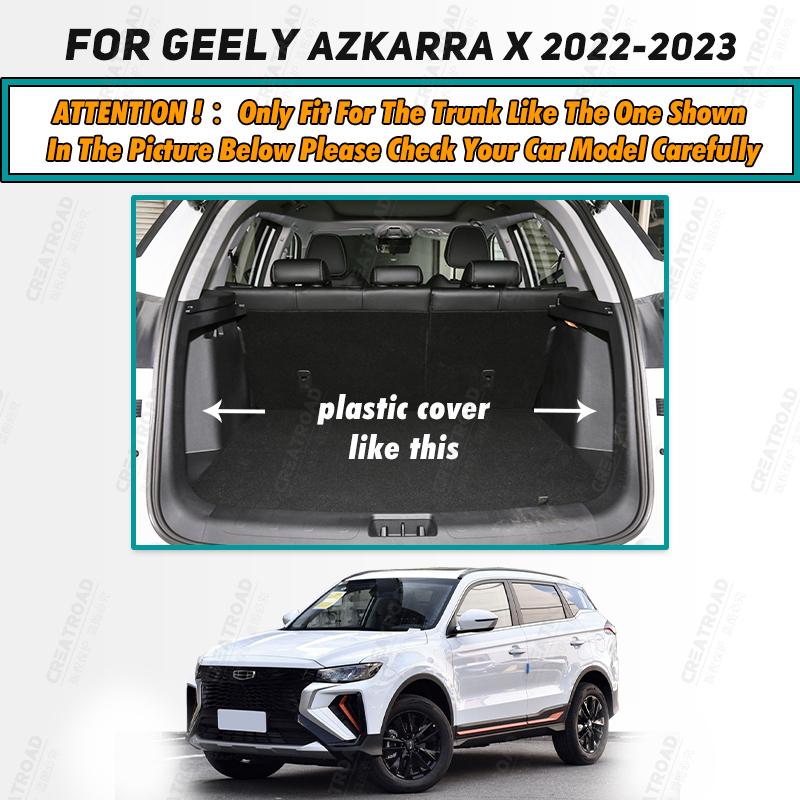 Коврик в багажник для GEELY Azkarra X Автоаксессуары Автомобильная внутренняя отделка коврик-подкладка для груза