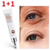 KORELAN 1+1 Dark Circle Collagen Wrinkle Eye Cream Natural Ingredients Non-irritating, 20ml, 4 Pieces