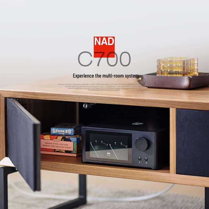 NAD C700 Streaming Amplifier with Elac BS243.4 Speaker System (CN version)