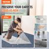 VEVOR Carpet Protection Film 91.4cm x 61m Self Adhesive Car Mat Protector PE