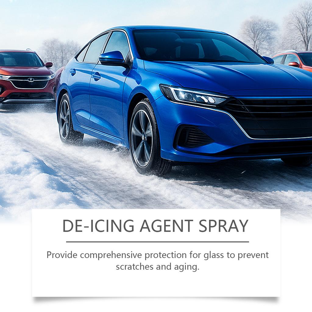 Car -icing Spray, Car Glass Care, -icing And Antifreeze, -fog And Dusts Prevention, Clear Visibility.100ml