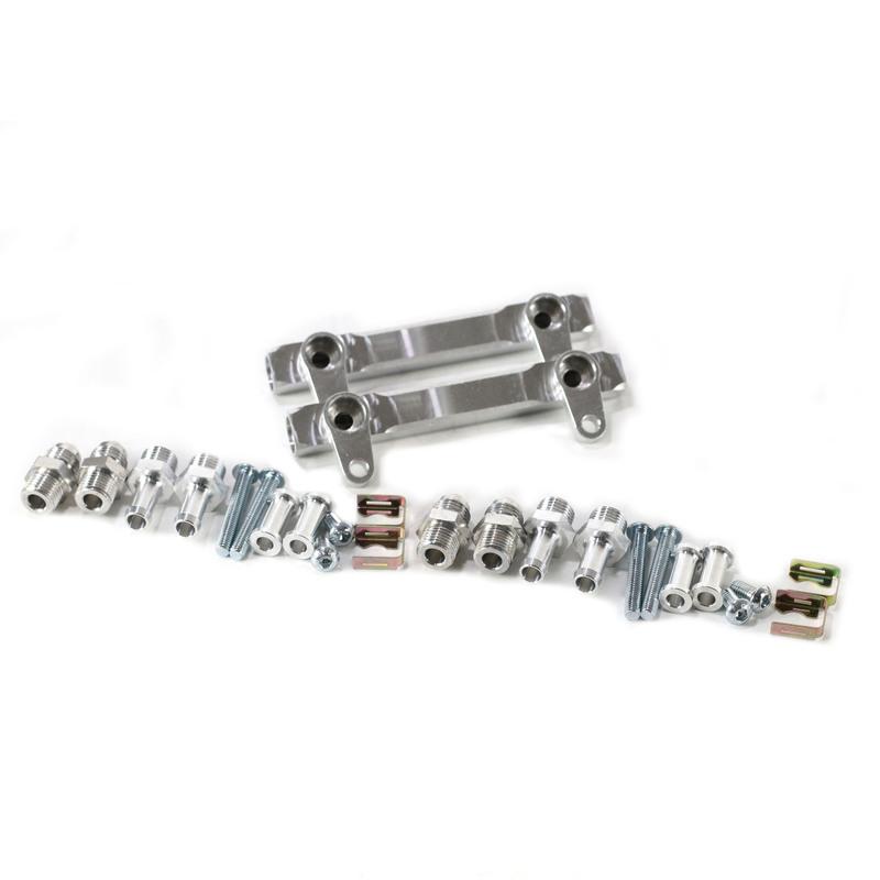 SherryBerg New Aluminum Twin/ Dual IDF DCOE Throttle Body Fuel Rail for Weber JENVEY Dellorto EMPI EMPI SOLEX Holley Al TB TH