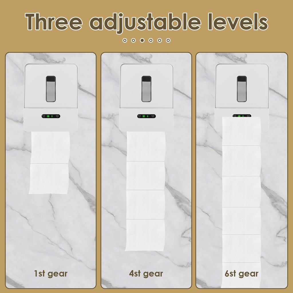 Новый индукционный держатель для туалетной бумаги ABS автоматический диспенсер для туалетной бумаги настенный умный индукционный держатель для салфеток аксессуары для ванной комнаты