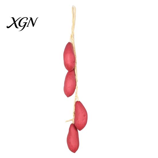Realistic Fake Vegetables for Farmhouse Display Artificial Hanging String, Simulation Pendants, Kitchen Wall Vegetable Skewers Cafe Decor, Foam Props