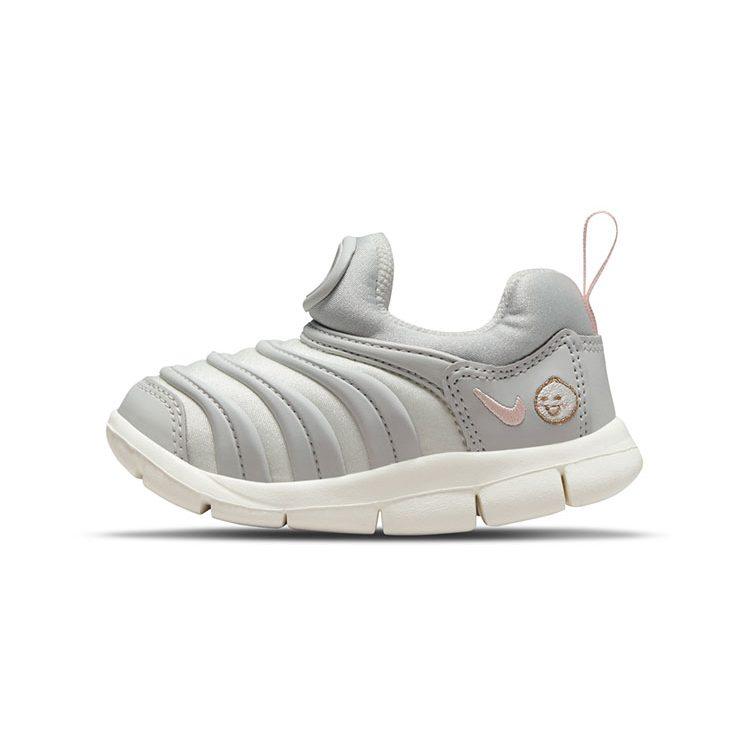Nike Dynamo Free SE Athleisure Slip Resistant Cushioning Abrasion Resistant Low top Toddler Shoes Gray DV2961-100