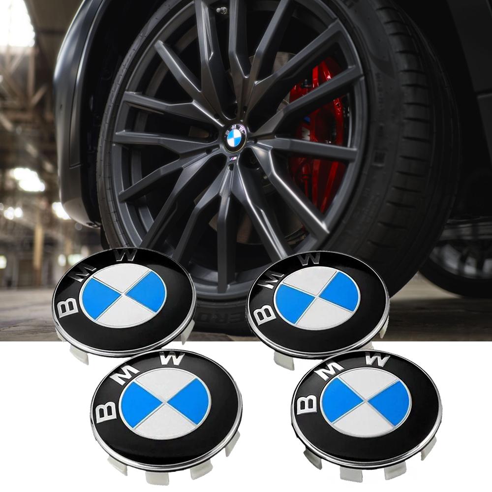 E46 E90 E60 4PCS 68MM 56MM Car Wheel Center Hub Cap For BMW E87 E36 E46 E60 E90 E91 E92 E93 F30 F20 M3 X1 X3 X5 X6 X7 Car Accessories AA7 AA7