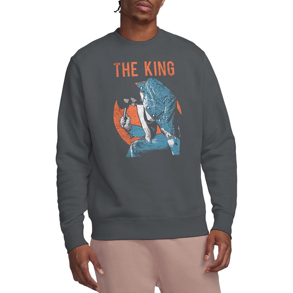 Elvis Presley Unisex Adult Mic In Hand Sweatshirt
