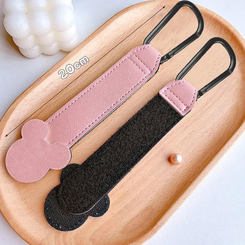 Новая мультяшная сумка для младенца из искусственной кожи, крючок для коляски, вращающийся органайзер для коляски, крючок для коляски, вращающийся на 360 градусов, аксессуары для коляски